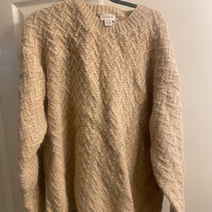 J crew hand made 100% wool sweater
